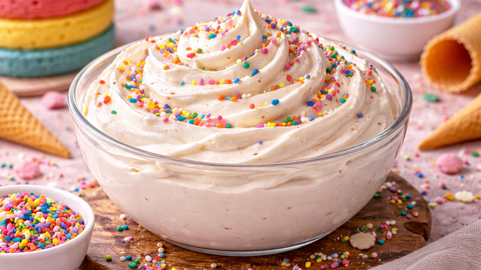 Birthday Cake Frosting (Bakery Style)