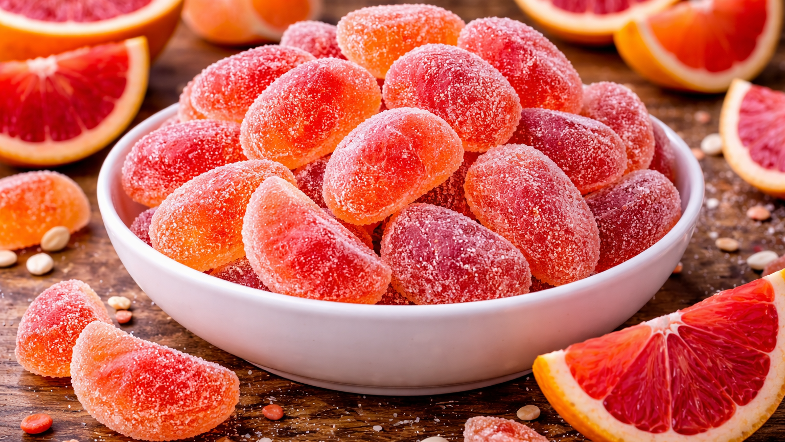 Blood Orange Candy Gummies