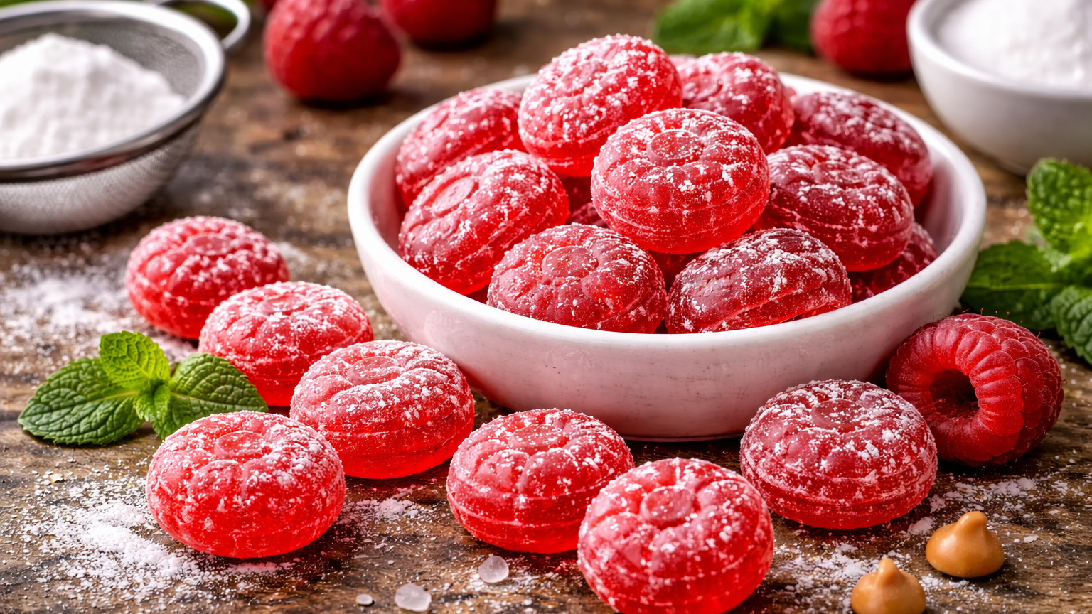 Raspberry Hard Candy Recipe