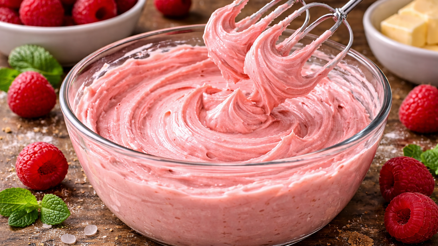 Raspberry Buttercream Frosting