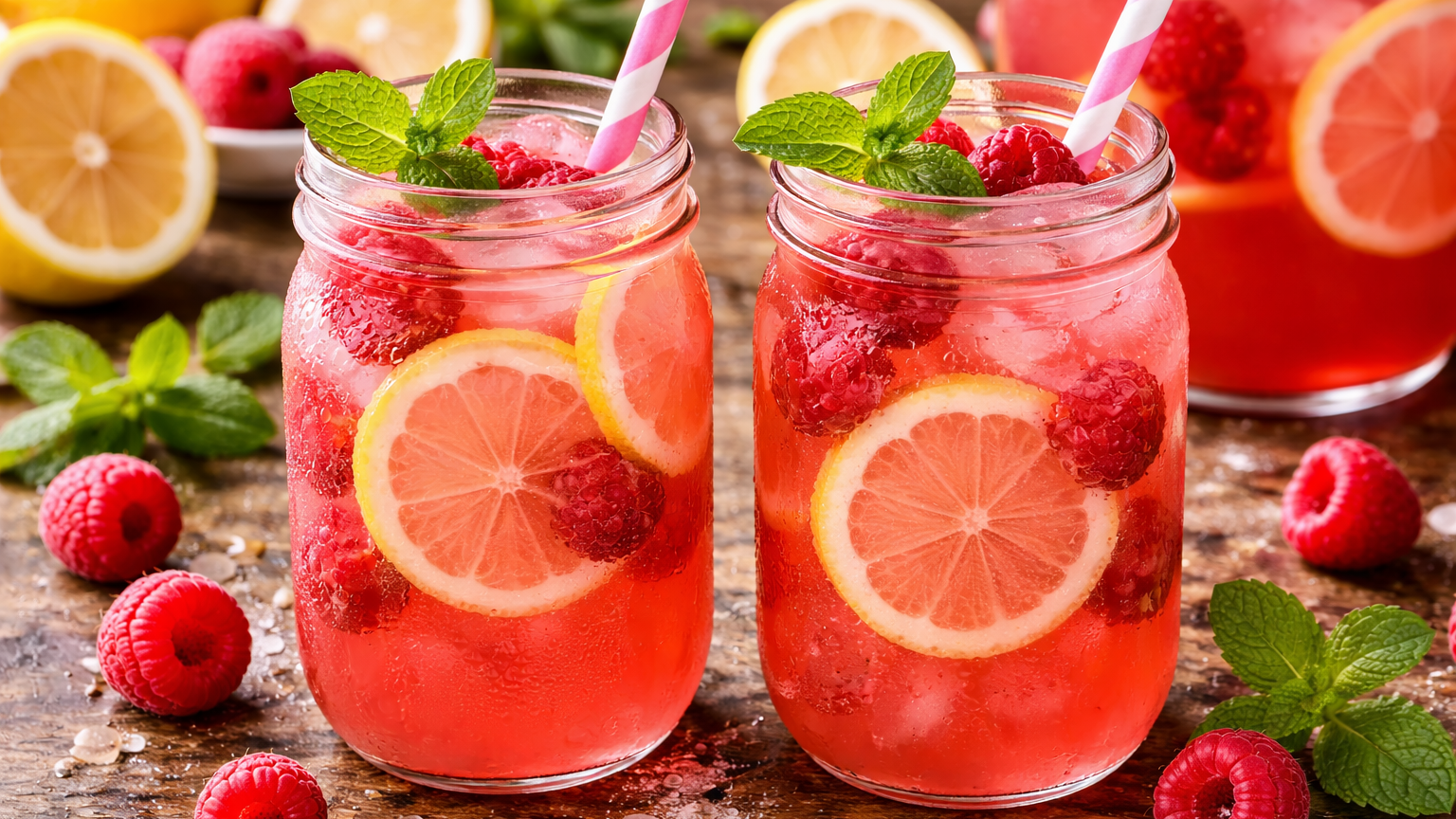 Raspberry Lemonade (Summer Favorite)