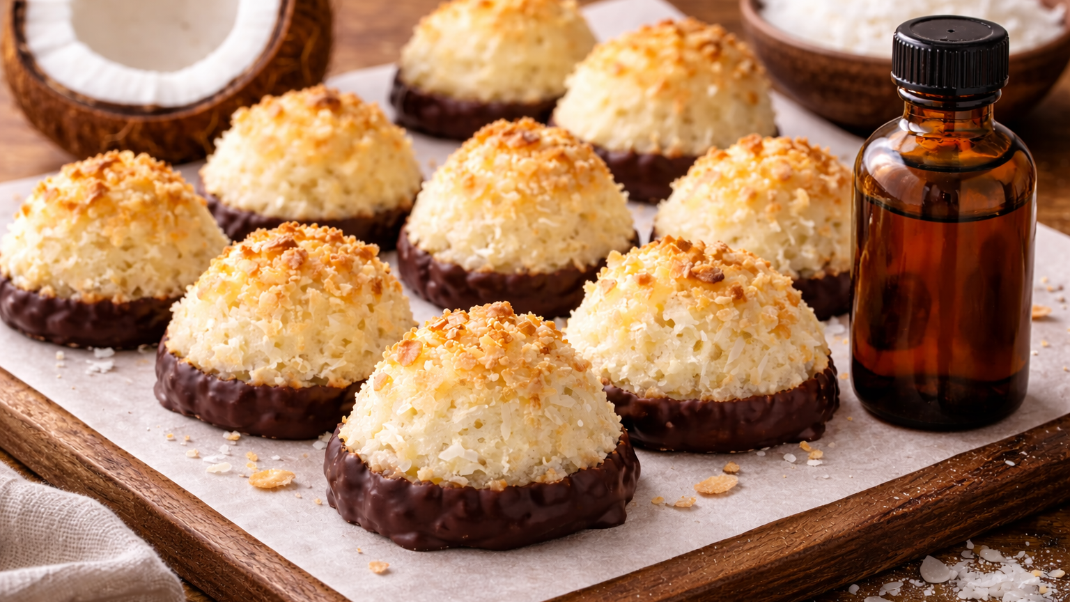 Coconut Macaroon Recipe Using Coconut Extract
