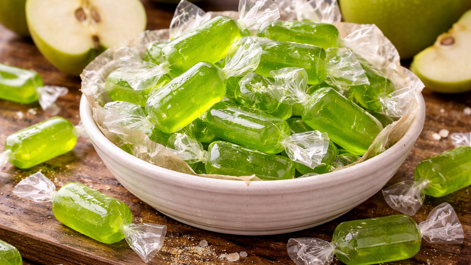 Apple Candy Recipe (Jolly Rancher Style)