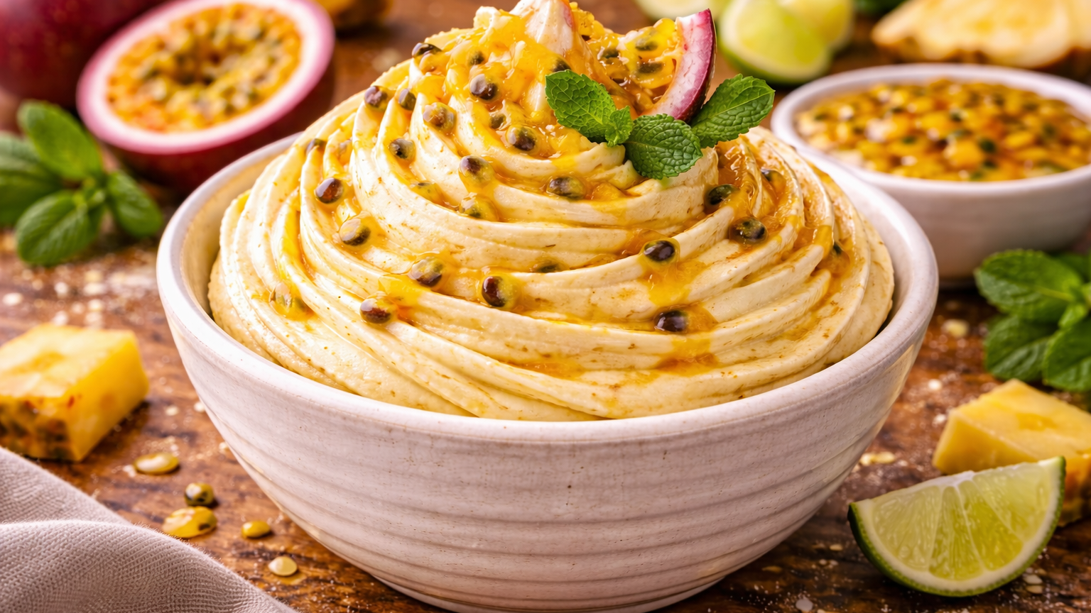 Tropical Passion Fruit Buttercream Recipe