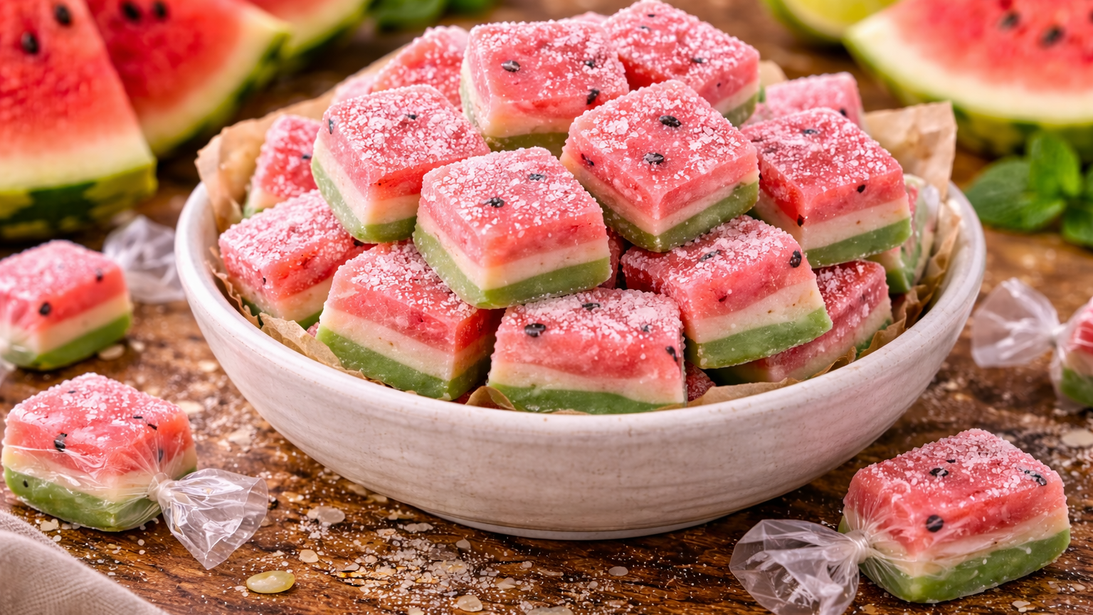 Watermelon Sour Hard Candy Recipe
