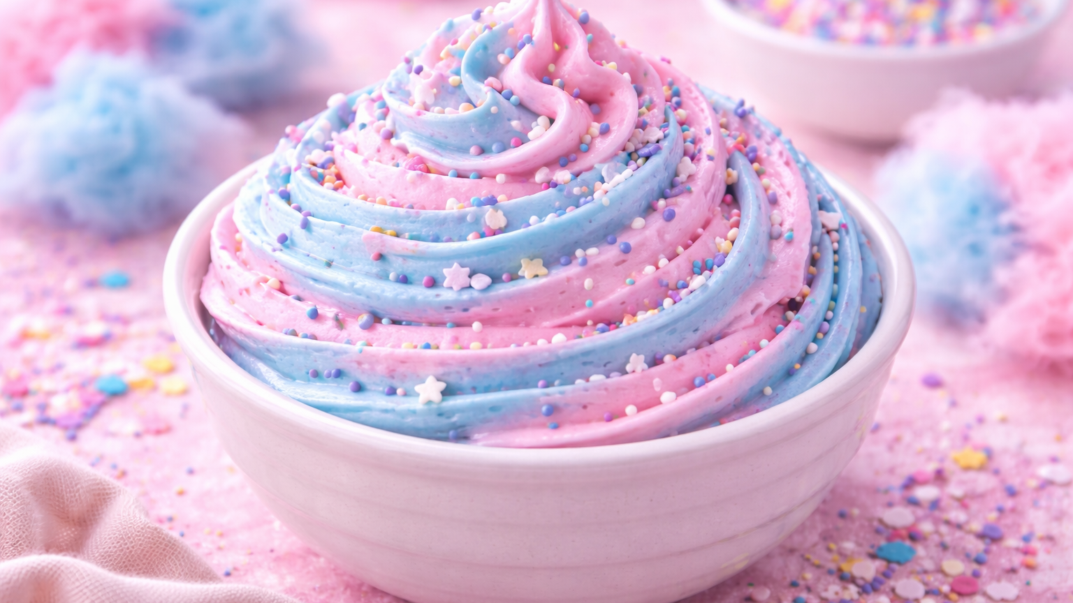 Cotton Candy Frosting Recipe (Fair-Style Flavor)