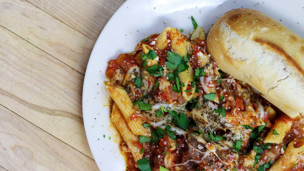 Slow Cooker Italian Beef & Noodles