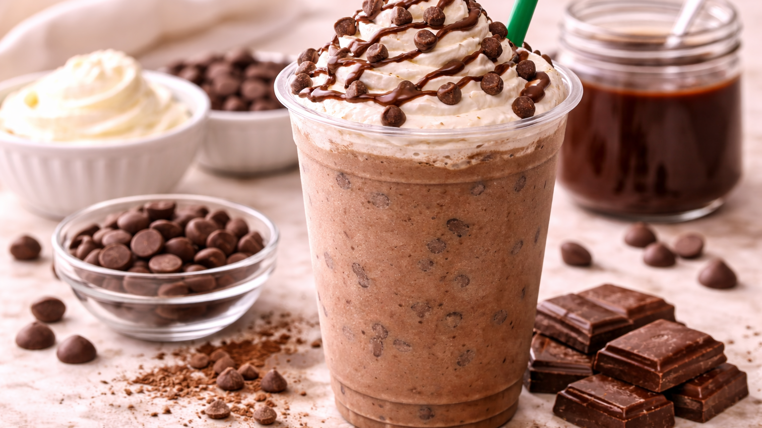 Double Chocolate Chip Frappuccino Starbucks Style 