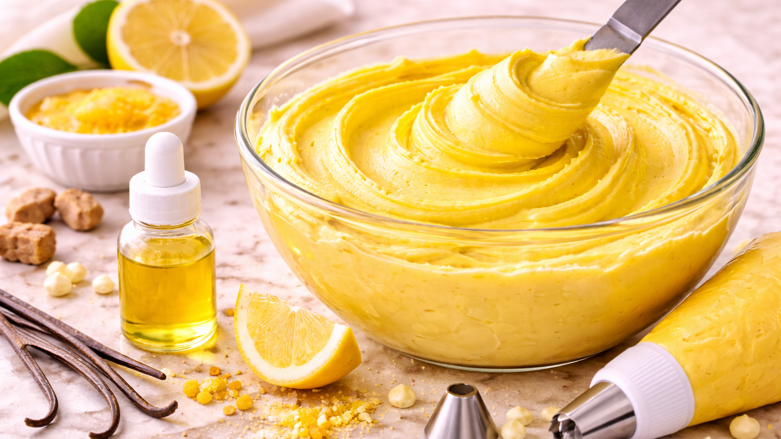 Brighten Buttercream Frosting with Natural Yellow Food Dye