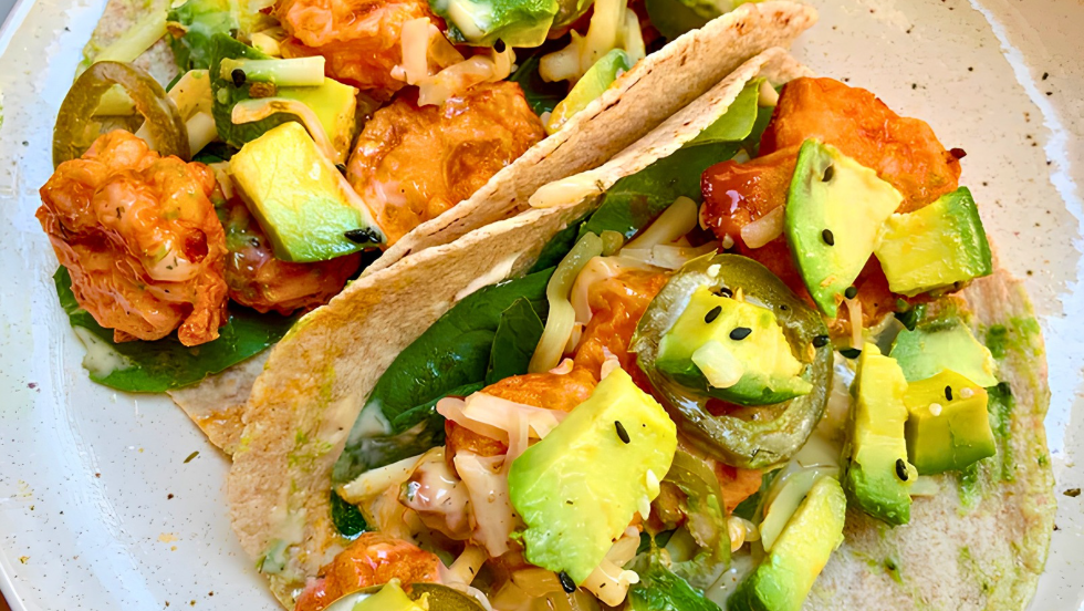 Image of Buffalo Shrimp Tacos