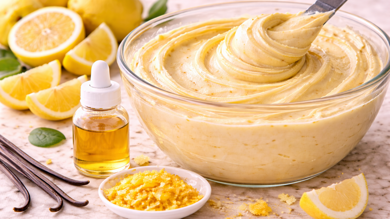 Zesty Lemon Buttercream with Oil Soluble Flavor