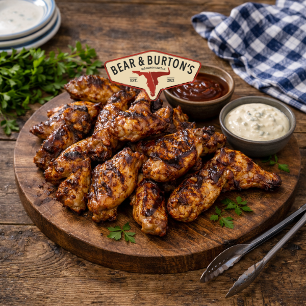 Spicy Grilled Chicken Wings with Fireshire Glaze