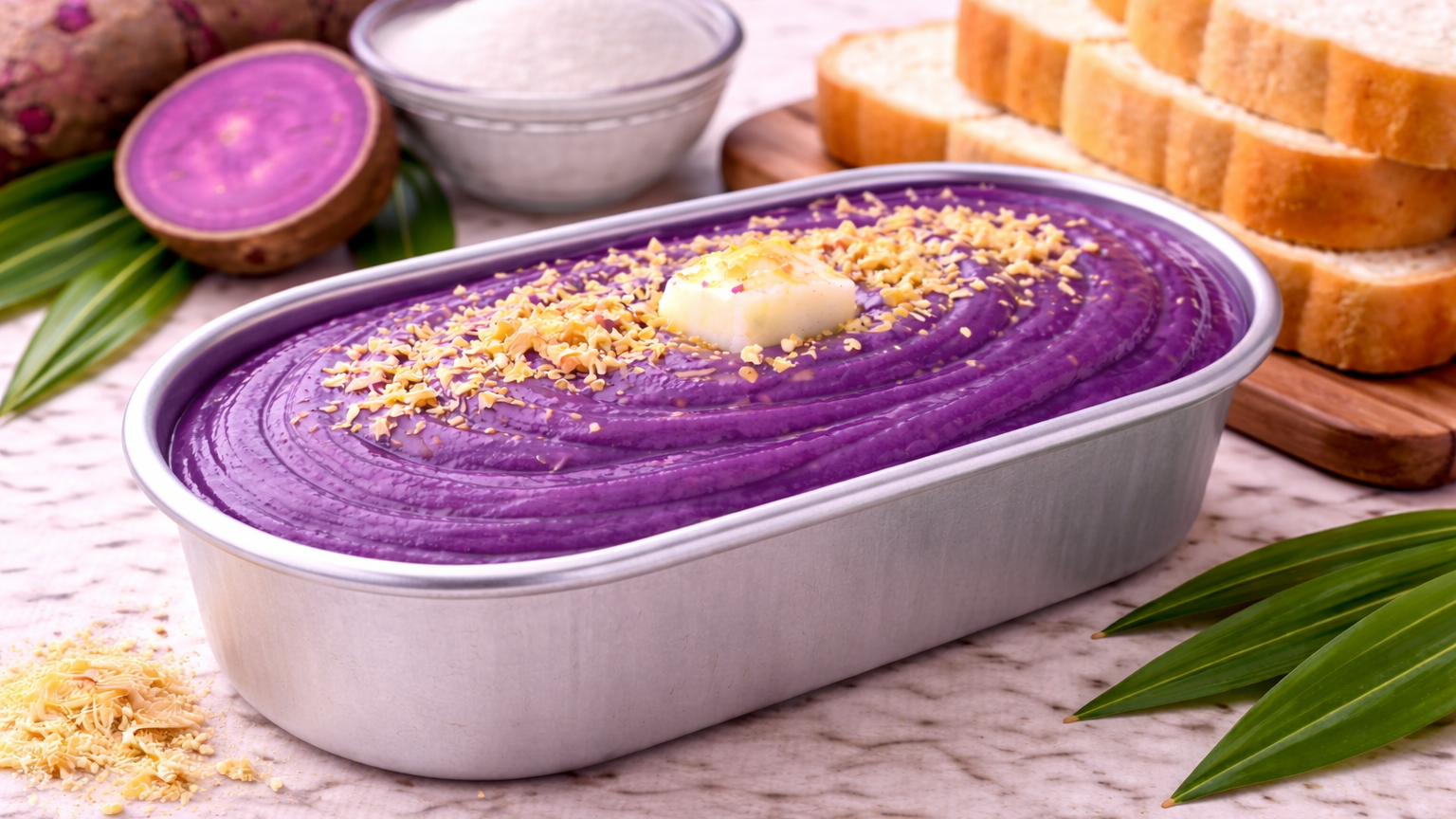 Recipe for ube jam