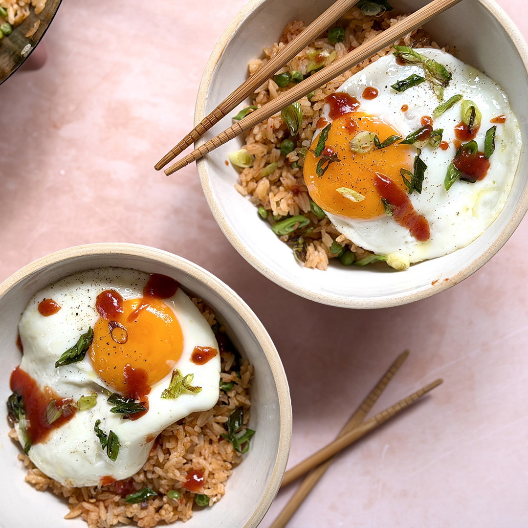 St Francis Kimchi Ketchup Egg Fried Rice