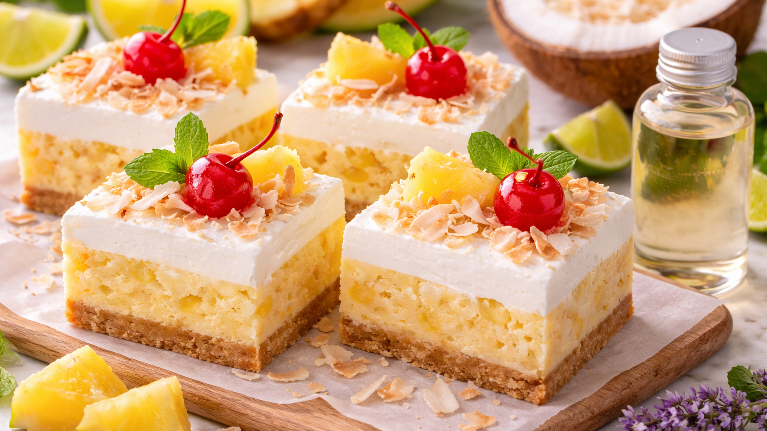 Island Shore Extract Piña Colada Cream Bars