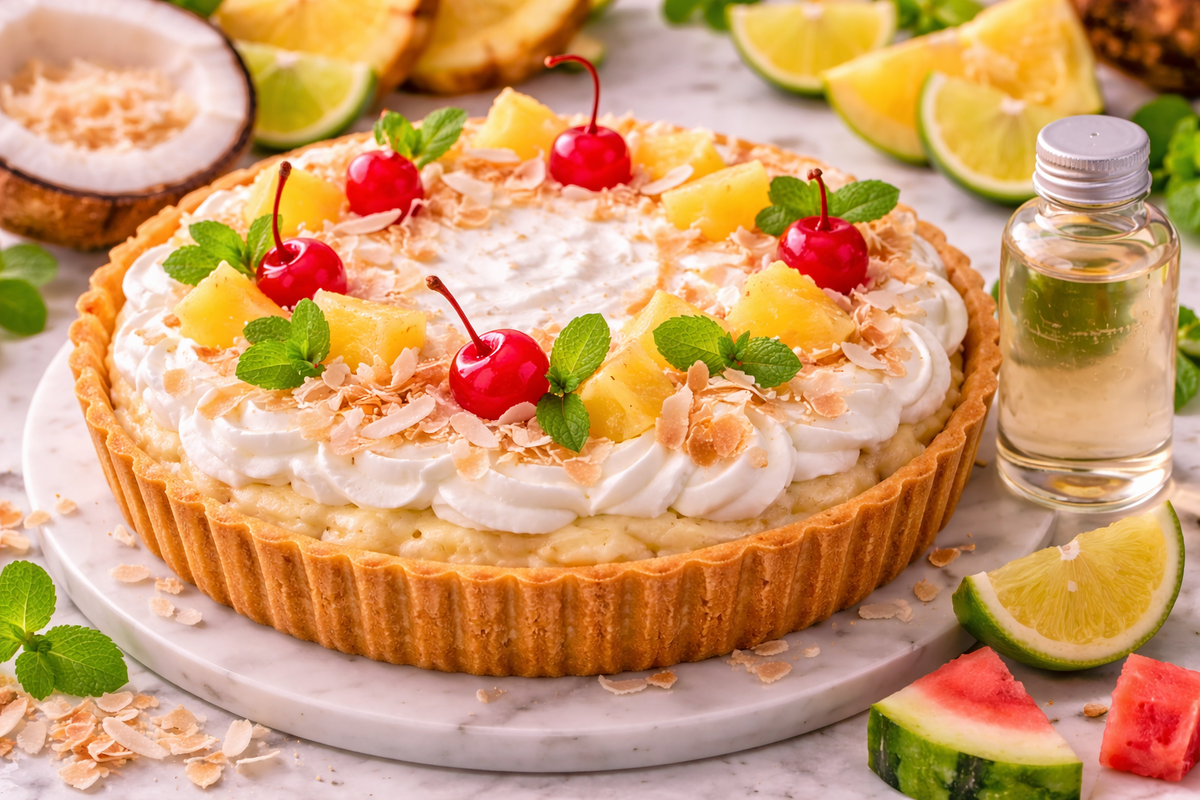 Island Shore Extract Tropical Pineapple Coconut Cream Pie