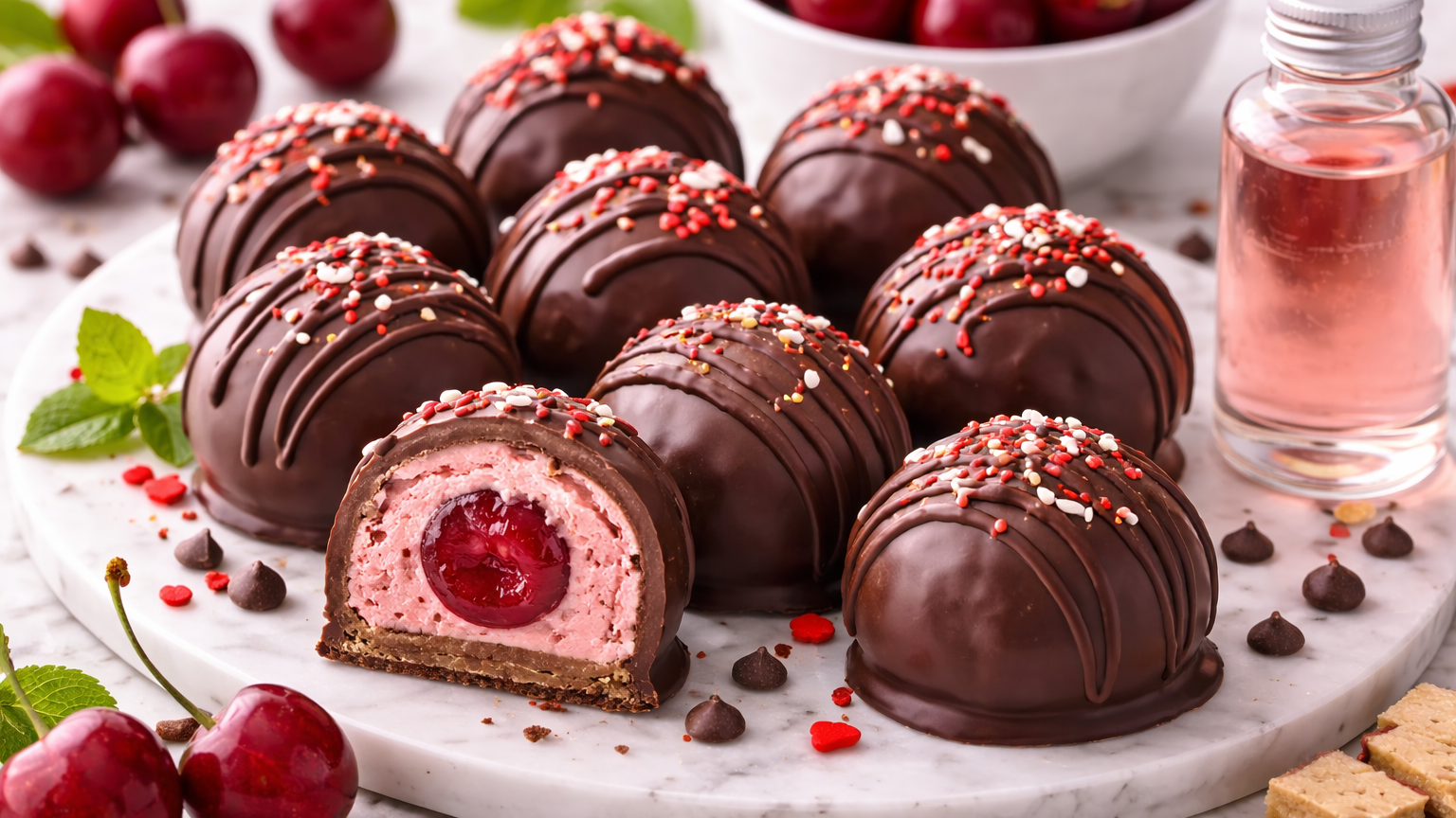 Cherry Bomb Extract Chocolate Cherry Truffles Recipe