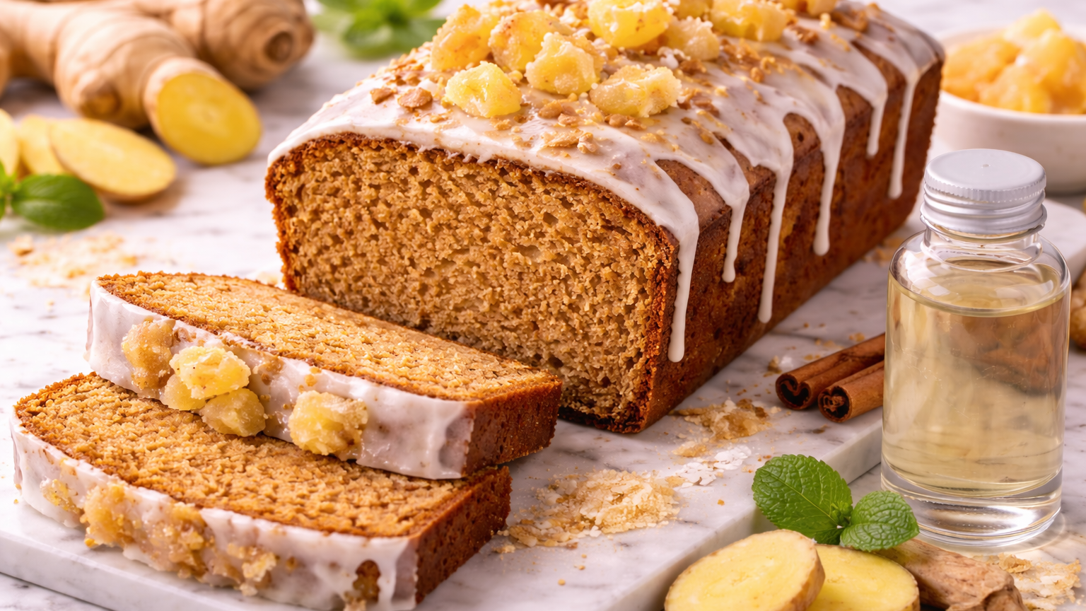 Ultimate Ginger Extract Cake – Moist Ginger‑Infused Loaf for Bold Flavor