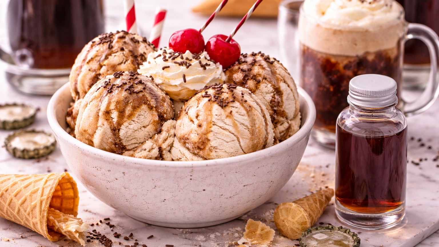 Root Beer Float Ice Cream: Creamy & Nostalgic Summer Dessert
