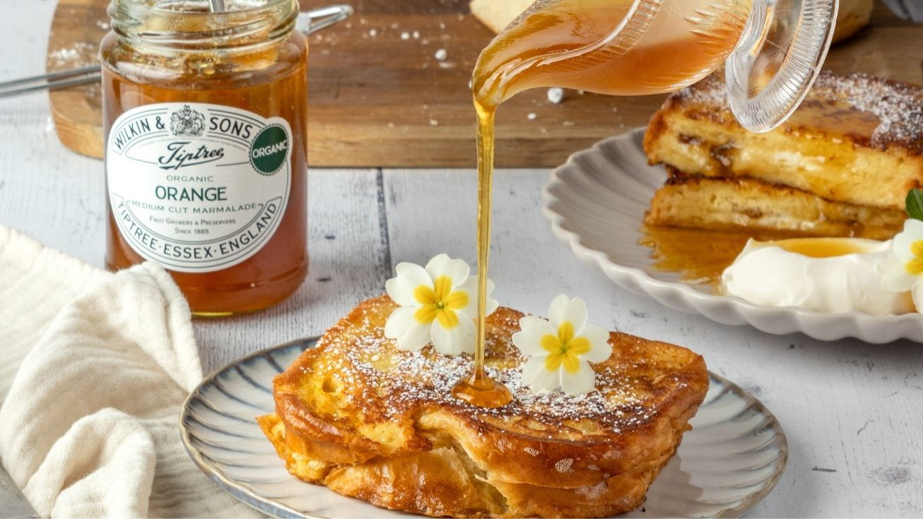Orange Marmalade-Stuffed French Toast