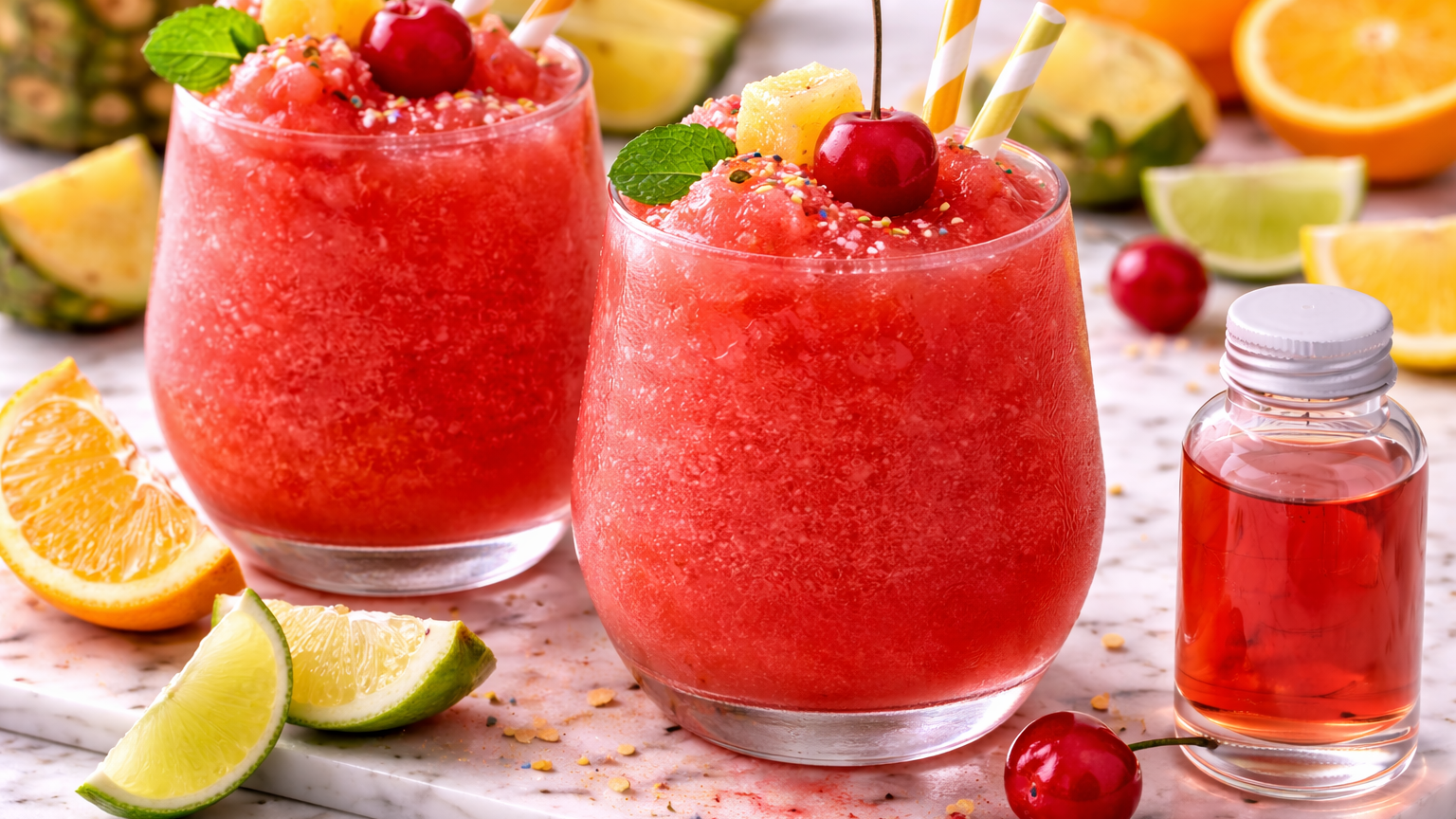 Tropical Hawaiian Punch Slushie – Frozen Flavor Extract Delight