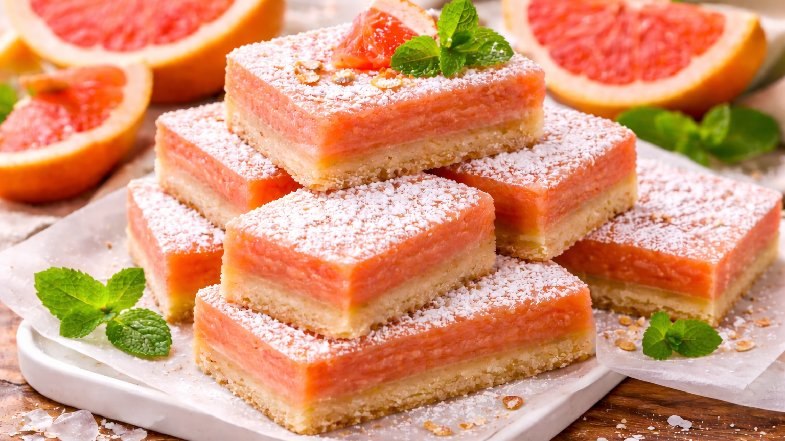 Irresistible Grapefruit‑Flavor Extract Citrus Bars