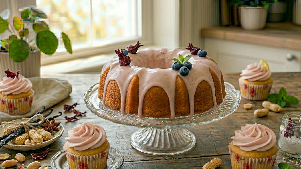 Berry Hibiscus Flavor Extract Tea Cake – Floral & Fruity Simple Recipe
