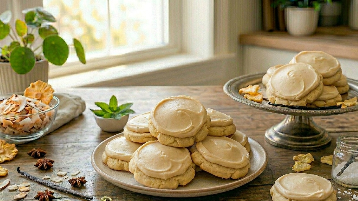 Vintage Cream Soda Extract Frosted Cookies – Buttery, Soft & Soda‑Infused