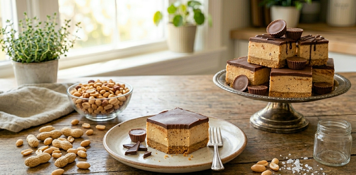 No‑Bake Peanut Butter Flavor Extract Dream Bars – Easy, Creamy, Reese‑Inspired