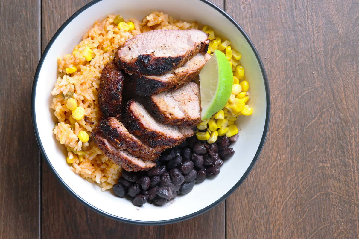 Southwest Pork Tenderloin Bowl