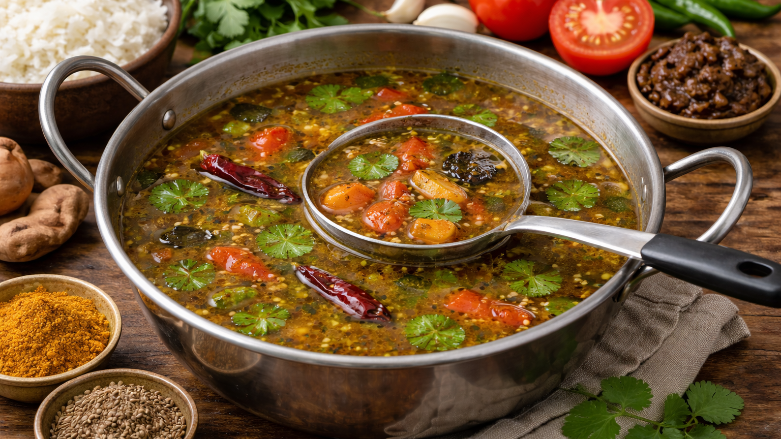 Tangy Tamarind Extract Rasam