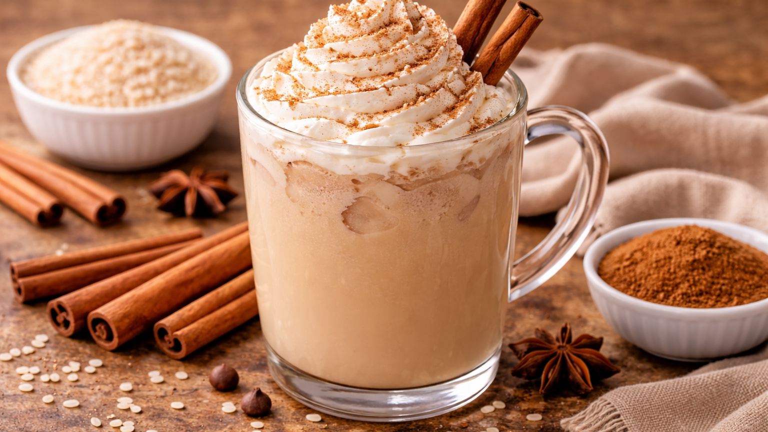 Velvet Horchata Latte