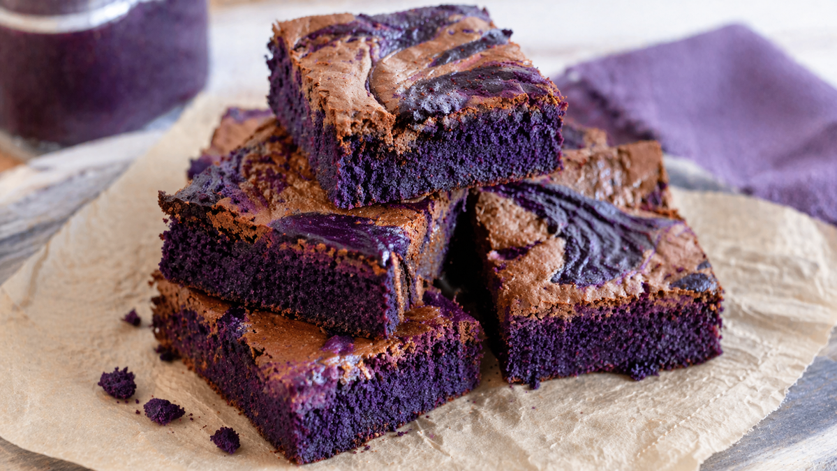Ultimate Ube Brownies