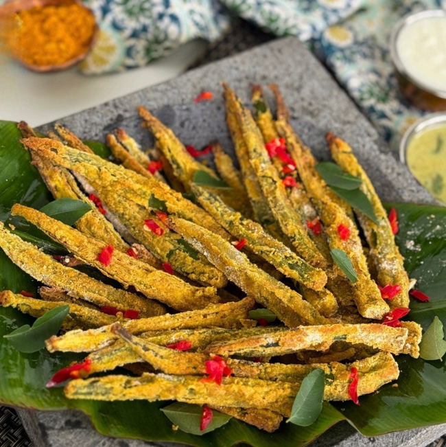 Fried Kurkuri Bendi