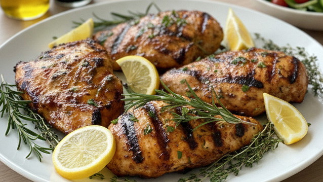 Image of Culinary Genie Balsamic Herb Grilled Chicken recipe