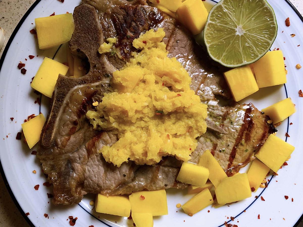 Thai Mango Steak Topping