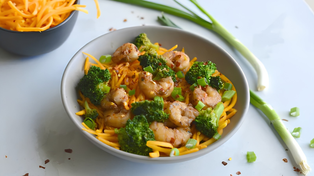 Image of Shrimp Scampi with Carrot Noodles