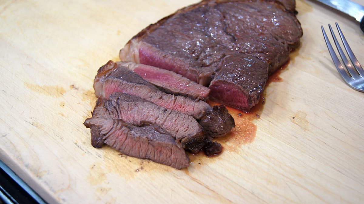 Top Butt Steak Marinated in Red Wine
