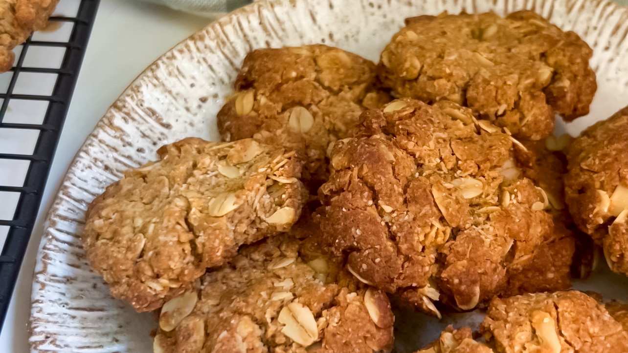 Gluten Free Anzac Biscuits