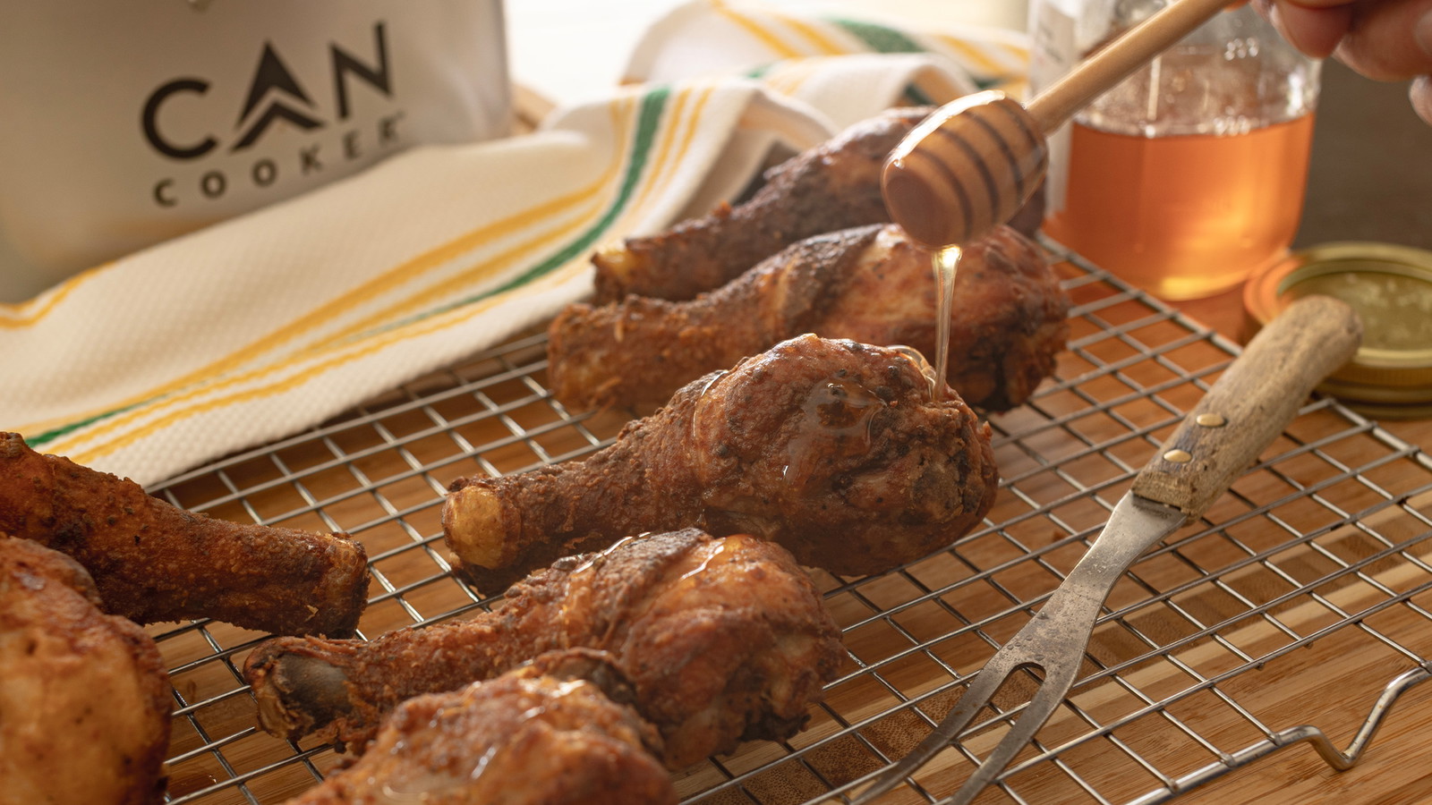 Image of Honey Drizzled Fried Chicken