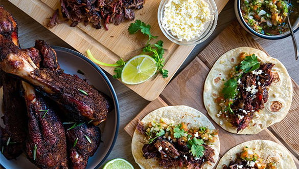 Image of Smoked Lamb Shank Tacos