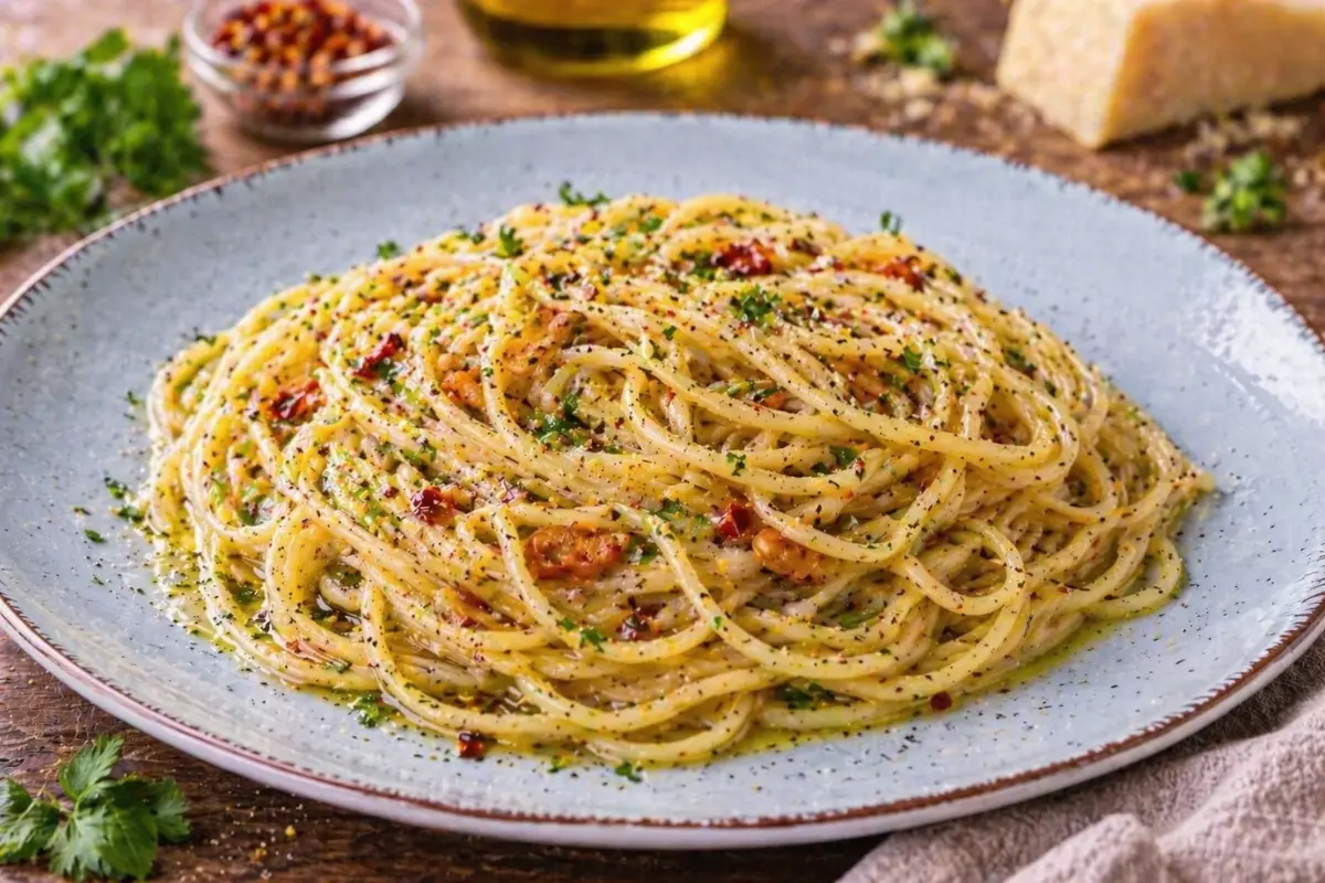 Spaghetti Aglio e Olio – klassisch italienisch
