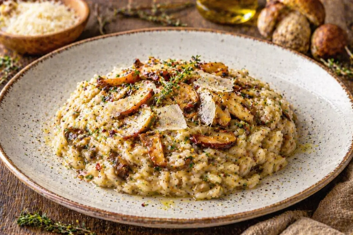 Steinpilz-Risotto – cremig italienisch 