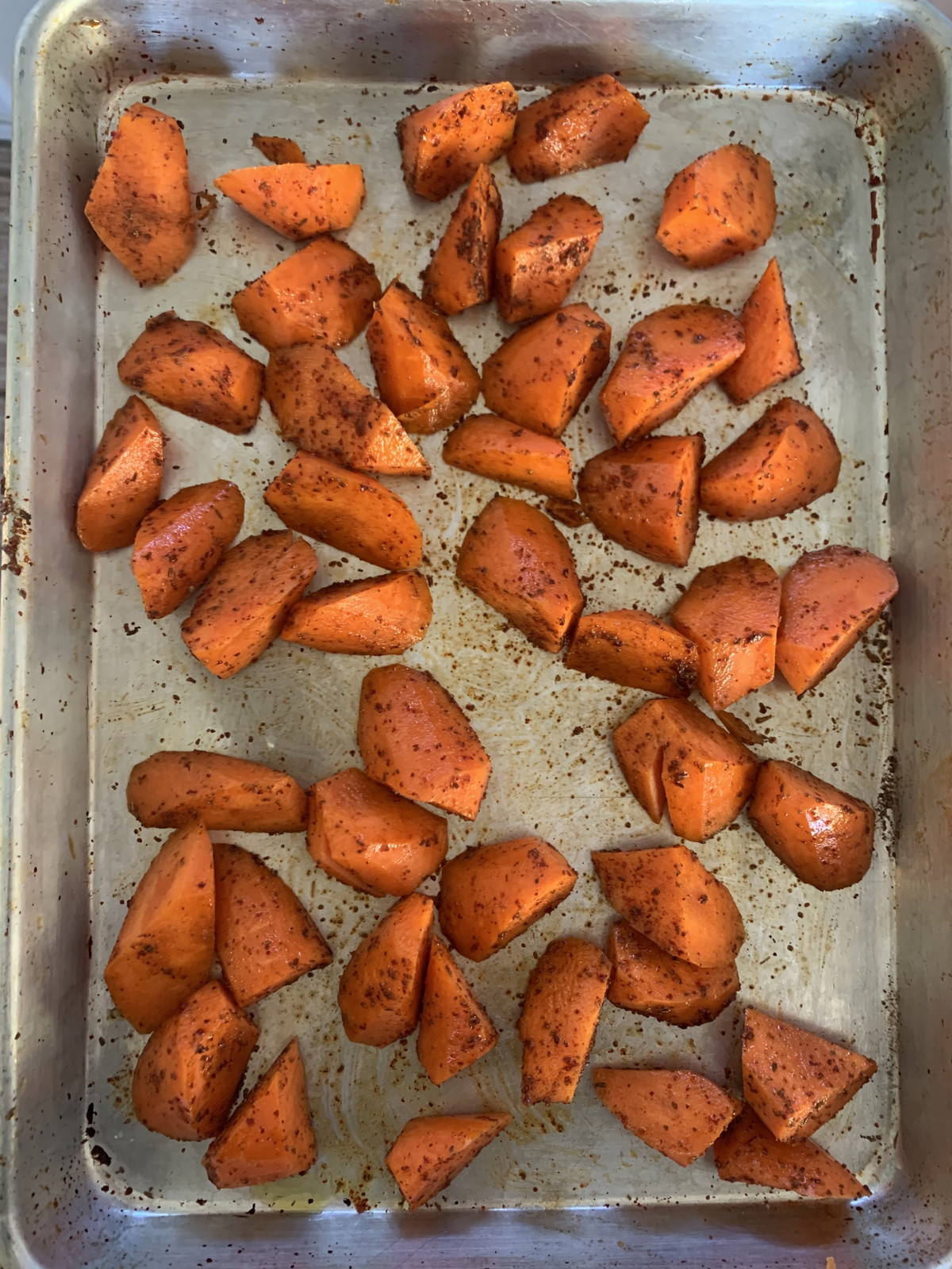 Cumin and Piment d'Ville Roasted Carrots