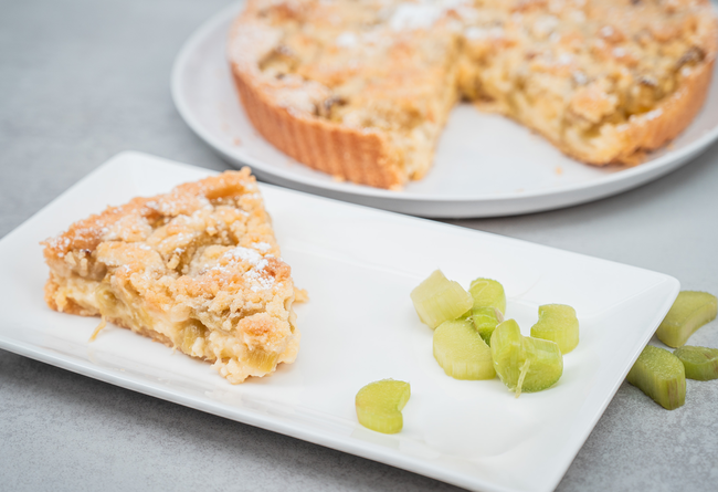 Image of Rhabarber-Pudding-Streusel-Tarte