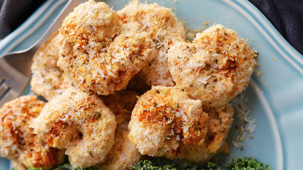 Image of One Pan Baked Coconut Shrimp