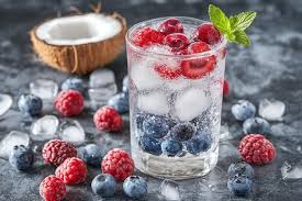 Tropical Berry Coconut Cooler