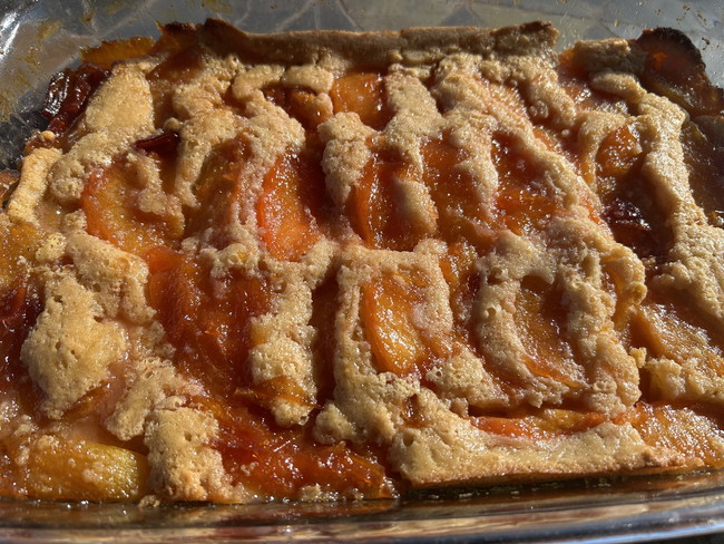 Grandma Teel's Old Fashioned Brown Sugar Sugar Rush Peach Peach Cobbler
