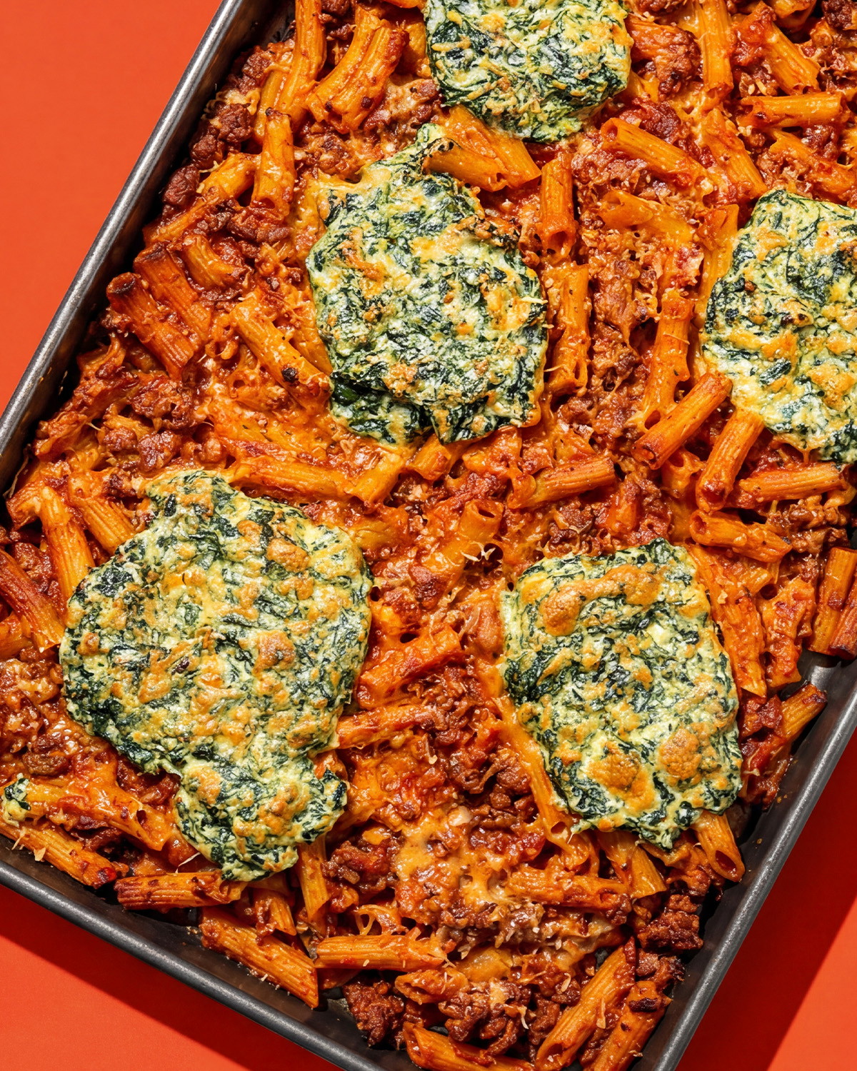 High Protein Sheet Pan Ziti