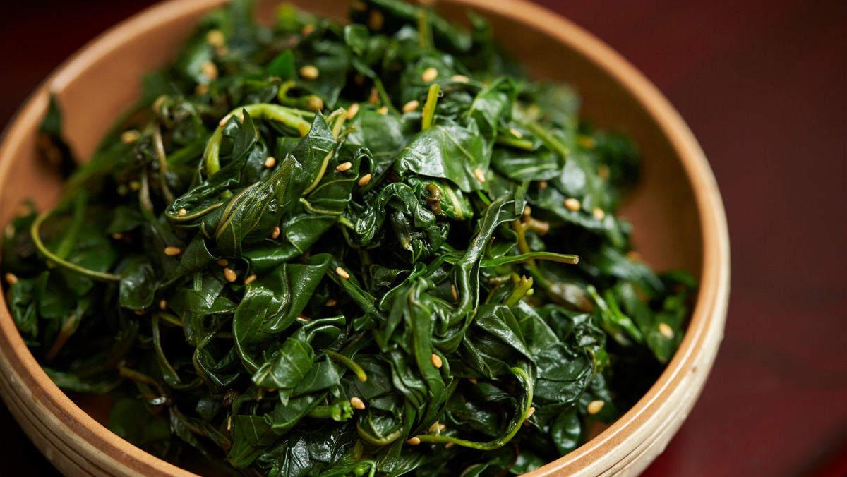 Sesame Spinach Salad